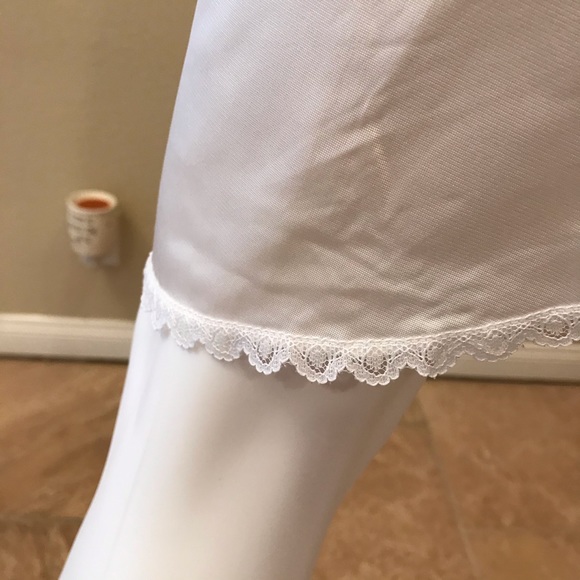 jcpenney Intimates & Sleepwear Jc Penney Ivory Half Slip Lace Trim